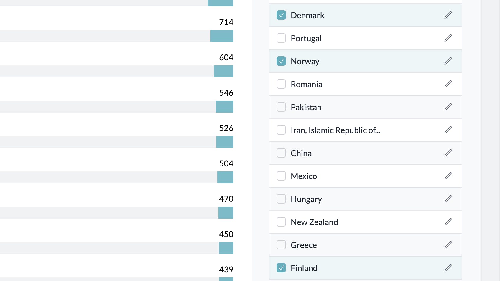 merge categories - select