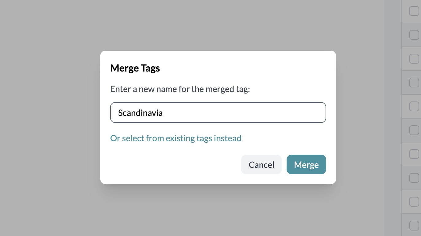 merge categories new name